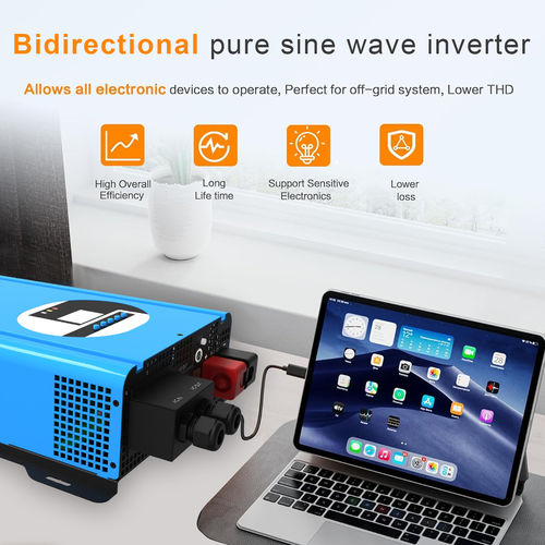 Latest company news about Inverter Efficiency Over 91%? The Truth About RA Bidirectional Inverter's Energy Savings