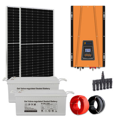 Good price Home 2KW Solar Panel System Complete Off Grid Solar Kit With 48VDC Battery Ground Mounting online