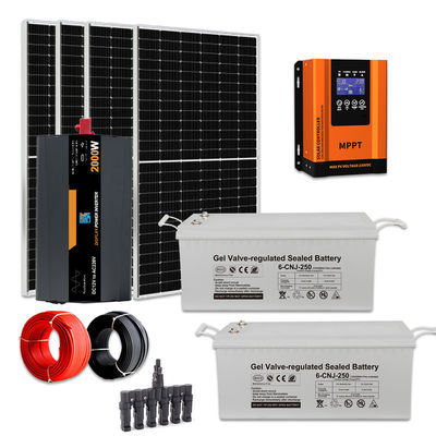 Good price Home Solar Energy System 2KW Solar Panel Kit Off Grid With Mounting System online