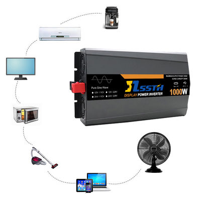1000W High Frequency Power Inverter With LCD Display DC 12V 24V AC 110V 220V 230V