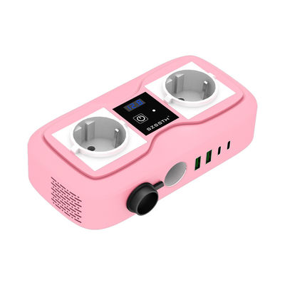 200W Car Inverter Charger Fast Charging 12V To 220V Pd Type C Socket  Truck Power Inverter