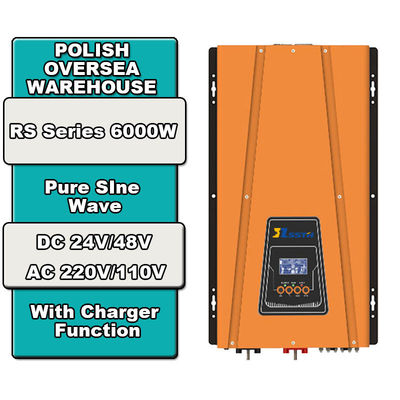 New RS Series Toroidal Inverter 12V 24V 48V 6000W Pure Sine Wave Inverter Charger