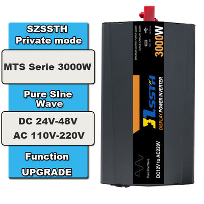 Off Grid Pure Sine Wave Power Inverter 3KW Customized Socket 50Hz 60Hz