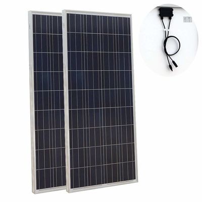 Customize Voltage DC24V 48V Poly Solar Panel 200W 300 400 Watt Solar Panel
