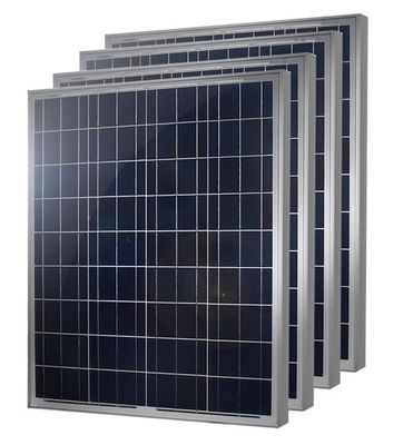100w  200w Poly Cell Aluminum Glass Solar Panel Off The Grid On Grid Solar Panel
