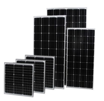 18V 24V 36V 48V Aluminum Glass Solar Panel 100w Rigid Solar Panel High Performance
