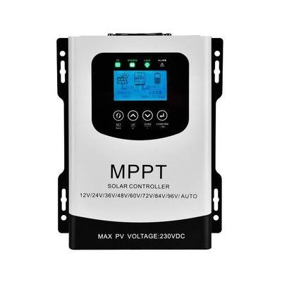 Auto Work 50A/60A MPPT Solar Charge Controller 12V To 96V With LCD Display