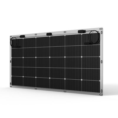 Powerful Mono Flexible Thin Film Solar Panel 100Watt 156.75mmx156.75mm