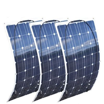 100W Monocrystalline Solar Panel Flexible  Pv Panels Temperature Resistance