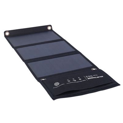 Portable 21W Foldable Solar Panel Charger For Mobile Phones DC USB Output 670*270*20mm