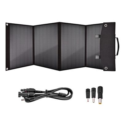 Cellphone Charging 120w Folding Solar Panels With TPT PET EVA Solar Cell Water Fabric