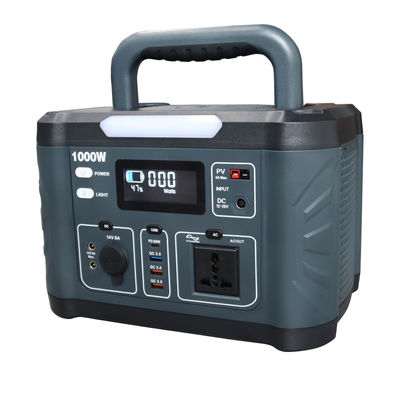 Pure Sine Wave Portable Power Station 799.2wh / 1000 Watt Solar Generator OEM