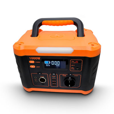 1kw Portable Power Station Portable Solar Power Supply 799.2wh  Wireless Charging