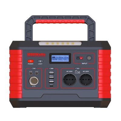 OEM 1000 Watt Portable Power Station TYPE-C Output QC3.0 18W For Fast Charging