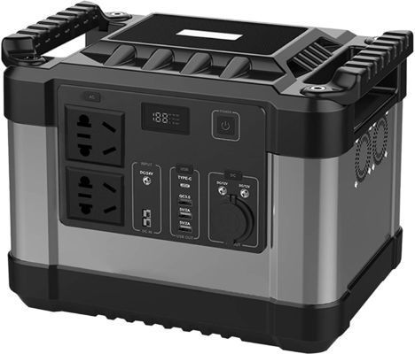 300000mAh Lithium Battery Portable Power Station 1000 Watt Solar Generator AC220v 110v