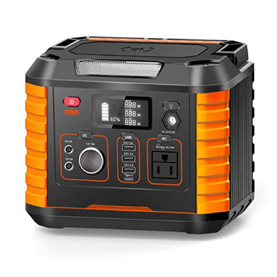Camping 300 Watt Solar Generator 300w Portable Generator With Wireless Charging