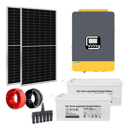 2kw Home On Off Grid Solar Energy System 120V/220V/230V/240V Adjustable Voltage