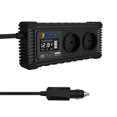 200W 12V DC to AC 110V 220V Pure Sine Wave Car Power Inverter with 92% Availability Power and 50Hz Output Frequency