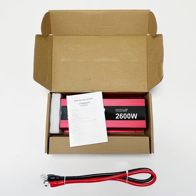 28.9CM*11.1CM*5.88CM 2600W Peak 12V 24V 48V 60V DC to AC Off Grid Power Inverter for SDK Network Long Lasting Performance