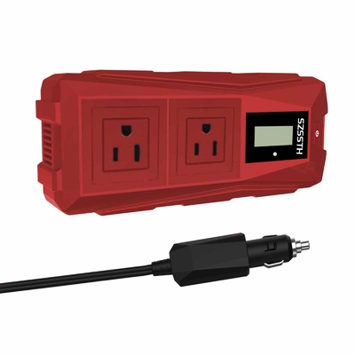 Good price Silent Cooling Fan Overload Protection 12V to 110V/220V Car Inverter 300W Output Current 0.91A 220V/110V DC/AC Inverters online