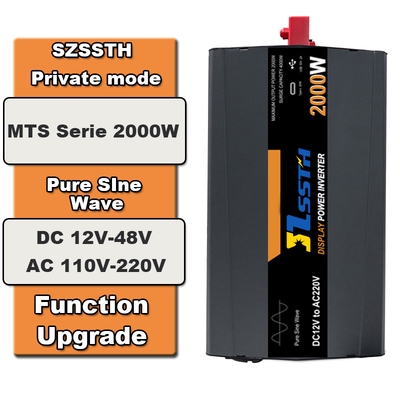 Good price 2000W Pure Sine Wave Solar Inverter 12V/24V to 110V/220V online