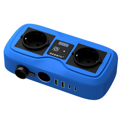 Good price 200W Car Power Inverter with LCD Display & Dual Cigarette Lighter Plugs, 2 USB Ports and AC Outlet, 12V to 220V Modified Sine Wave online